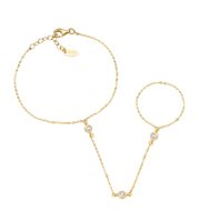 Bracciale Amen Donna Baciamano in Argento BAMAGBZ3 - BAMAGBZ3